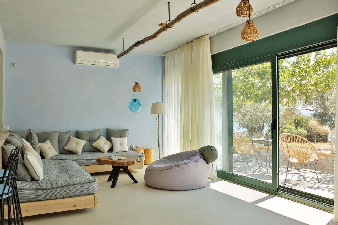 Villa Melani Mytilene Bagian luar foto