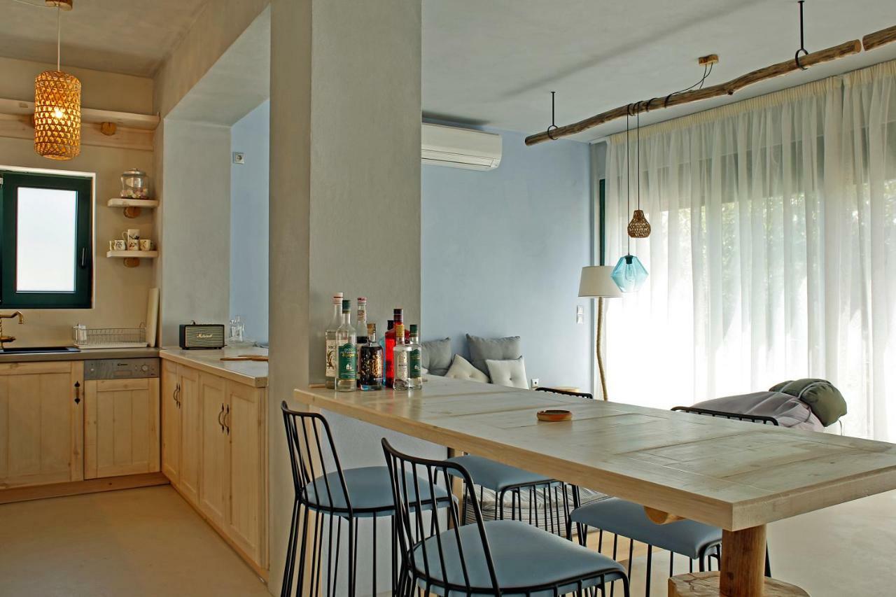 Villa Melani Mytilene Bagian luar foto
