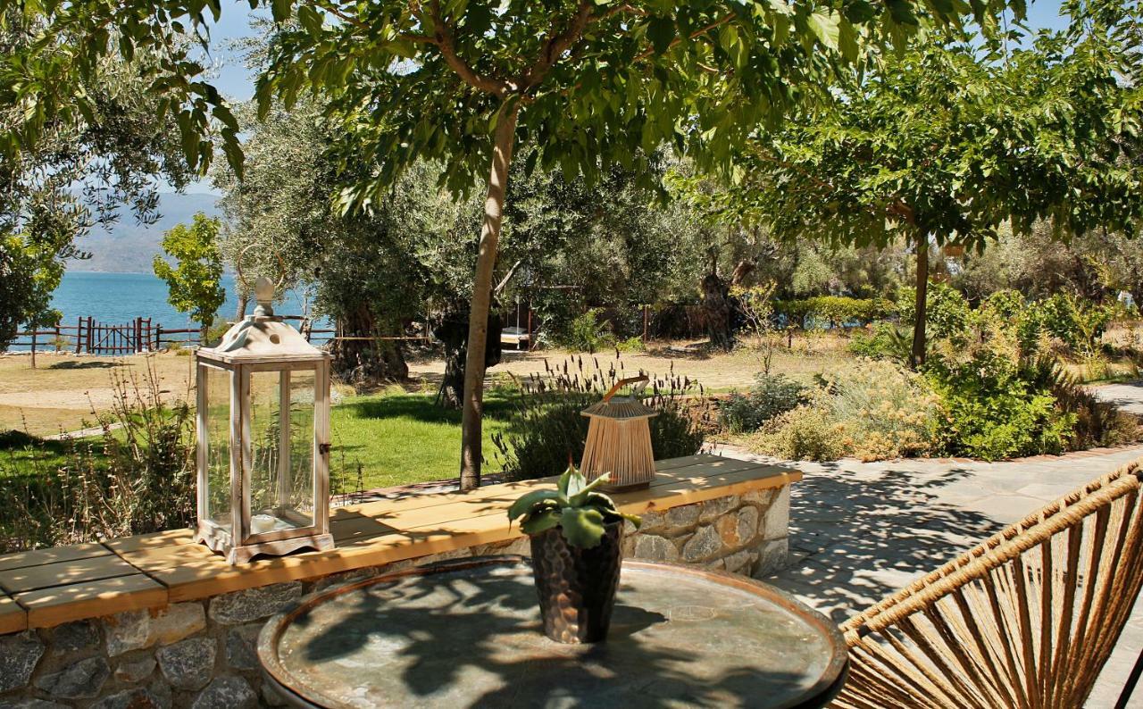 Villa Melani Mytilene Bagian luar foto
